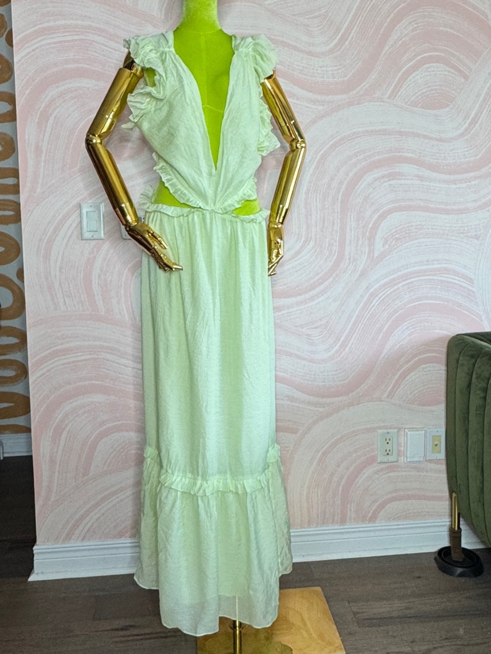 Oversized plus-size summer dress